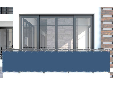 Brise vue Latim Tendance A 122 BLEU DISTANT