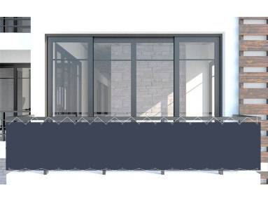Brise vue Latim Tendance A 161 GRANITE NAVY