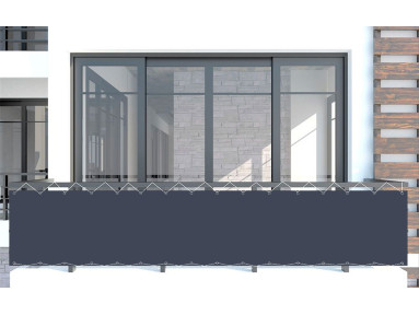 Brise vue Latim Tendance A 162 BLUE GRIS