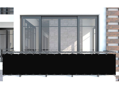 Brise vue Latim Tendance A 45 NOIR