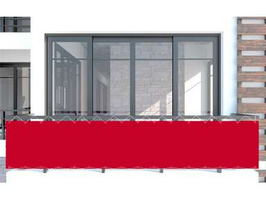 Brise vue Latim Tendance A 60 ROUGE
