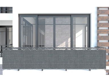 Brise vue Latim Tendance A 839 GRANITE BASALTE