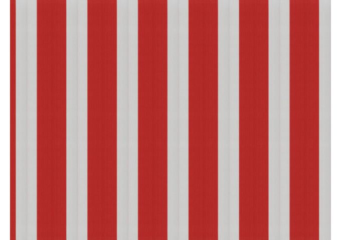Toile de pergola Latim Traditions A 347 ROUGE AMSTEL/BLANC