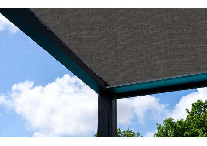 Toile de pergola Latim Tendance A 37 GRANITE NOIR