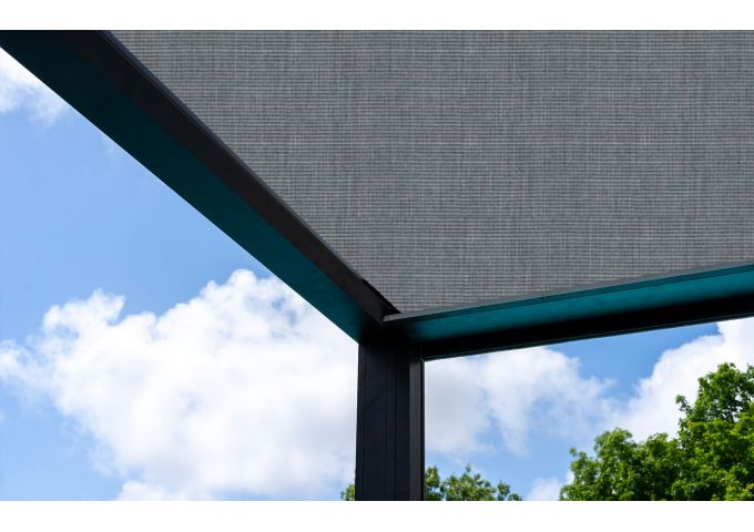 Toile de pergola Latim Tendance A 839 GRANITE BASALTE