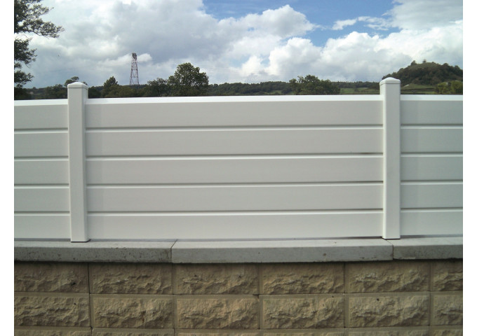 Clôture Pia en PVC kit complet