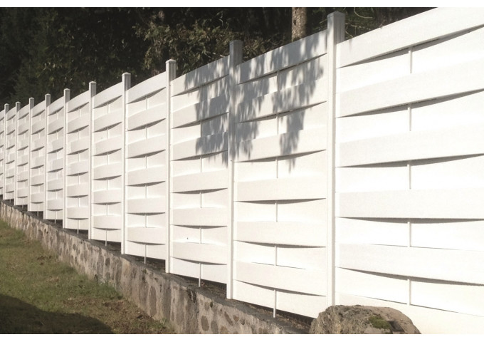Clôture Lunel en PVC kit complet Clôture Lunel en PVC kit complet