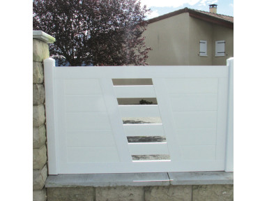 Clôture Meze en PVC kit complet