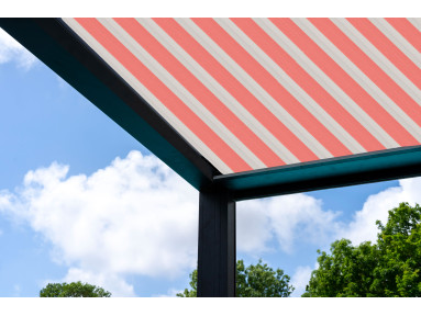 Toile de pergola Latim Traditions A 818 ROSE/BLANC