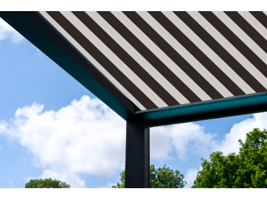 Toile de pergola Latim Traditions A 810 CAFE/BLANC