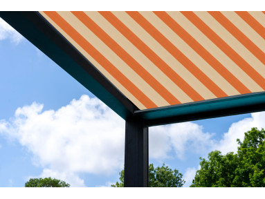 Toile de pergola Latim Traditions A 802 WHISKY/BLANC