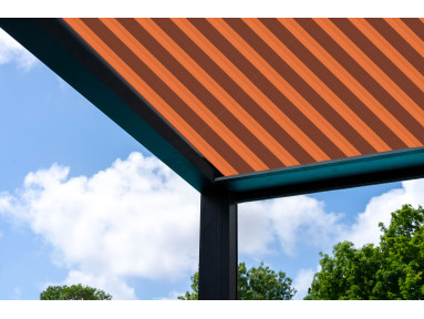 Toile de pergola Latim Traditions A 386 OCRE/CAFE
