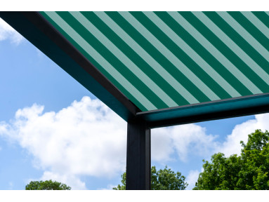 Toile de pergola Latim Traditions A 384 VERT/VERT CLAIR