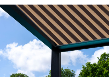 Toile de pergola Latim Traditions A 381 MARRON/BEIGE