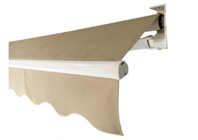 Store banne à bras invisibles Iguacu toile micro-perforée PVC Sunworker