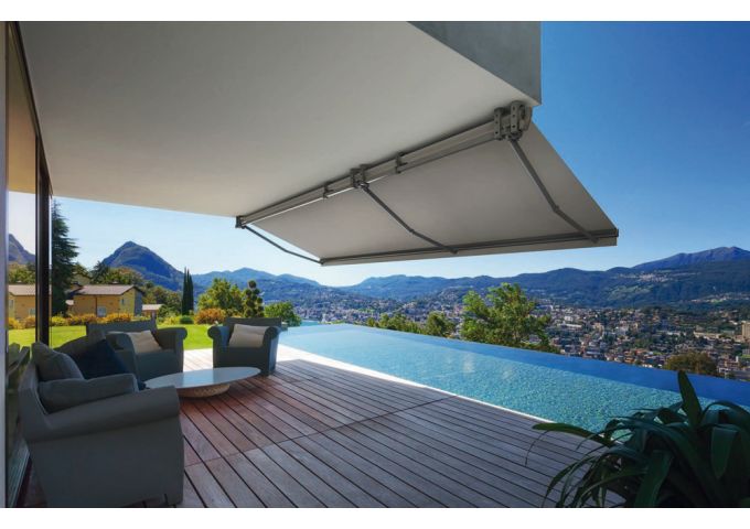 Store banne monobloc Jasmin toile étanche Orchestra Max Dickson Store banne monobloc Jasmin toile étanche Orchestra Max Dickson