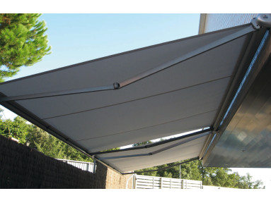 Store coffre Recife ultra moderne avec toile micro-perforée PVC Sunworker Dickson