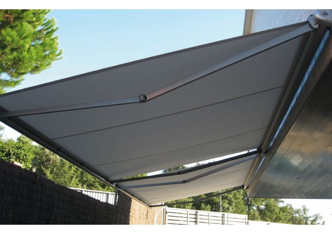 Store coffre Recife ultra moderne avec toile micro-perforée PVC Sunworker Dickson