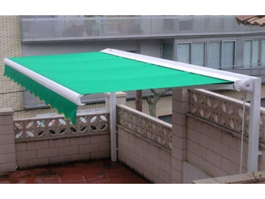Store coffre Recife ultra moderne avec toile micro-perforée PVC Soltis