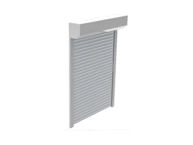 Volet roulant monobloc avec coffre lames aluminium 42/9