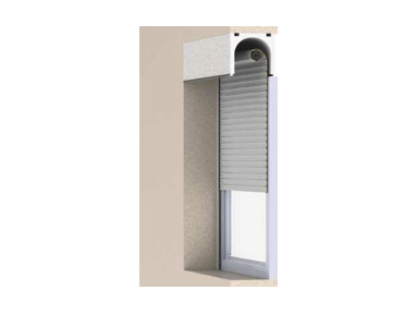 Volet roulant traditionnel coffre lame PVC 55/14