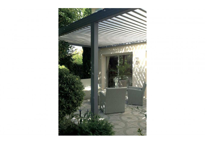 Pergola Bioclimatique avec lames plates