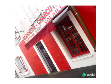 Toile de store rouge Dickson orchestra 3914