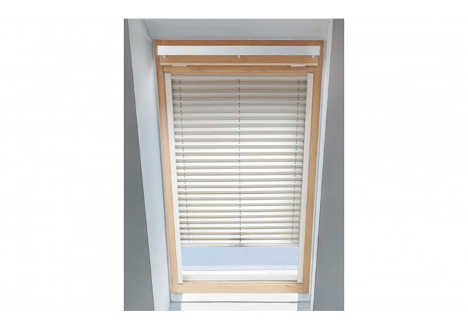 Store enrouleur de plafond sous-toiture Billy toile plissée Ecovision norme feu M1