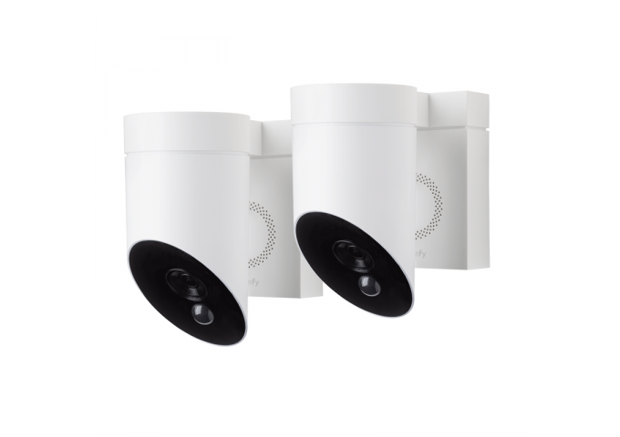 Lot de 2 Somfy Outdoor Camera Blanche