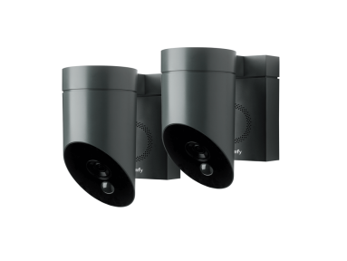 Lot de 2 Somfy Outdoor Camera Grise