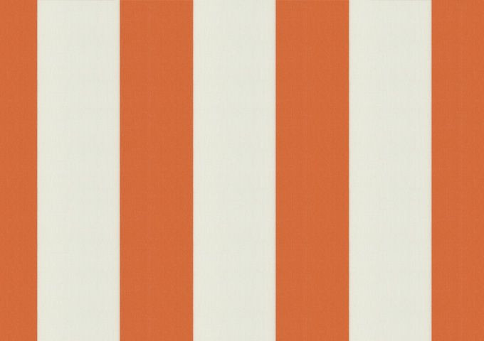 Toile au mètre Latim Traditions A 374 ORANGE/BLANC