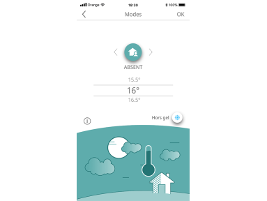 Thermostat connecté filaire v2