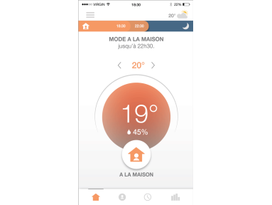 Thermostat connecté filaire v2
