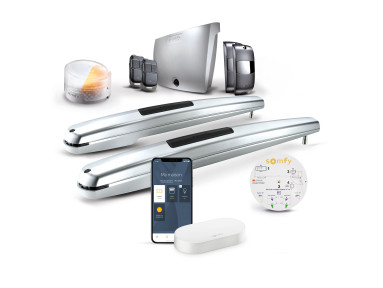 Motorisation Exavia Star connectée à bras pour portail battant