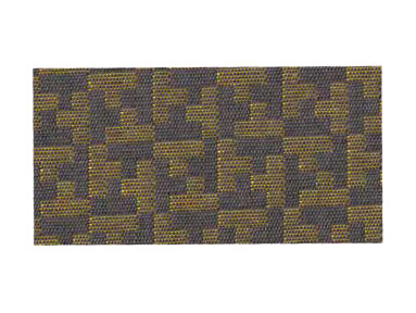 Tissu ameublement Citel 01114 Bits Bitmap graphite yellow