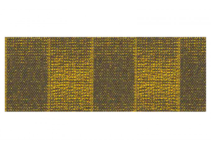 Tissu ameublement Citel 01124 Bits Scroll graphite yellow