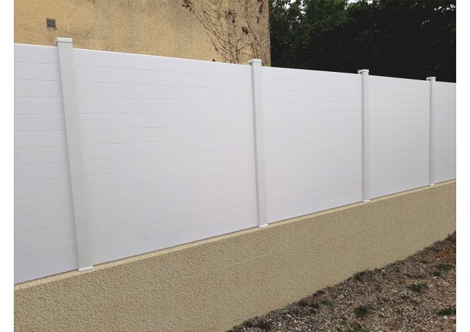 Clôture PVC brise vue Starck