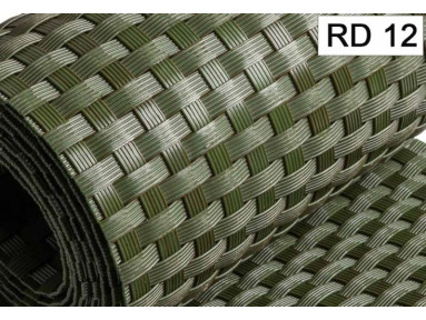 Brise vue en résine tressée green RD12 Rattan art