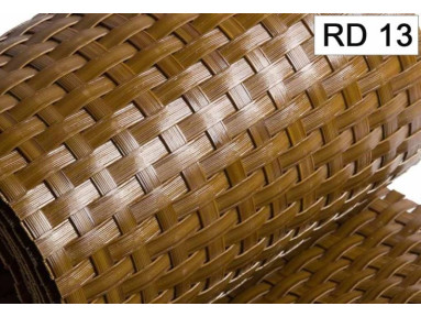 Brise vue en résine tressée honey RD13 Rattan art