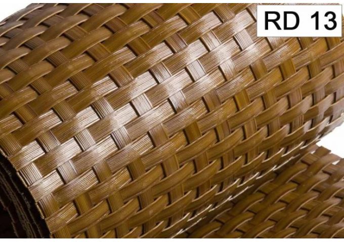 Brise vue en résine tressée honey RD13 Rattan art