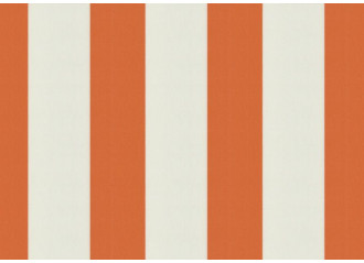 Lambrequin Orange-Blanc orange Sauleda Sensation 2052