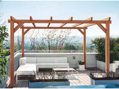 Pergola en bois Sitges sur...