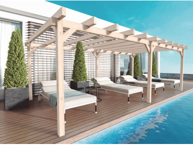 Pergola en bois Marsella...