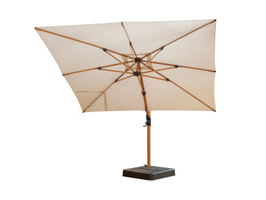 parasol de terrasse toile Sunbrella Lin Chiné 3780