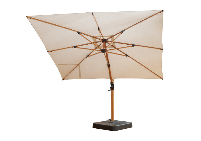parasol de terrasse toile Sunbrella Lin Chiné 3780