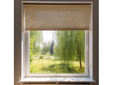 Store enrouleur intérieur faible lumière - toile tamisante 1%