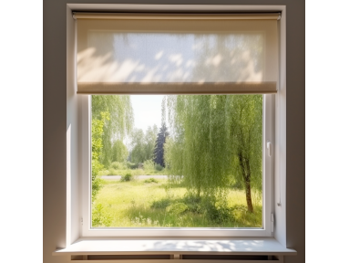 Store enrouleur intérieur lumière modérée - toile tamisante 5%