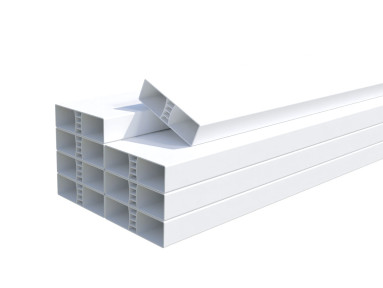 Lame PVC blanche 100x30mm...
