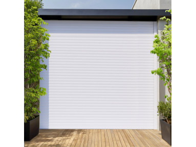 Volet roulant traditionnel manuel en PVC lames 43x9