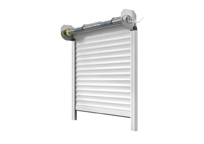 Volet roulant traditionnel manuel en PVC lames 43x9